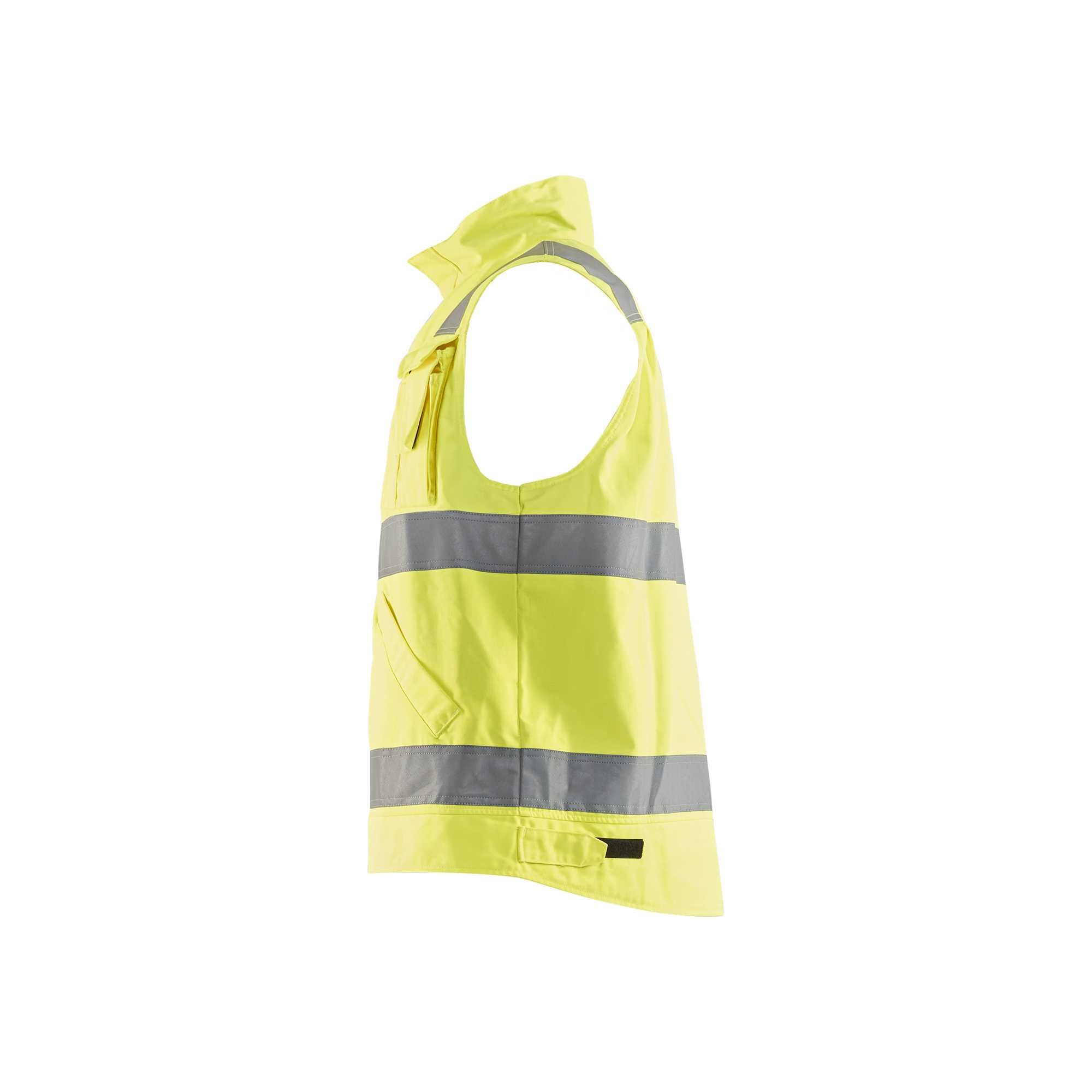 BLAKLADER 85051804 HI VIS VEST Hi Vis Reflective Work Waistcoat MEN - 85% Polyester